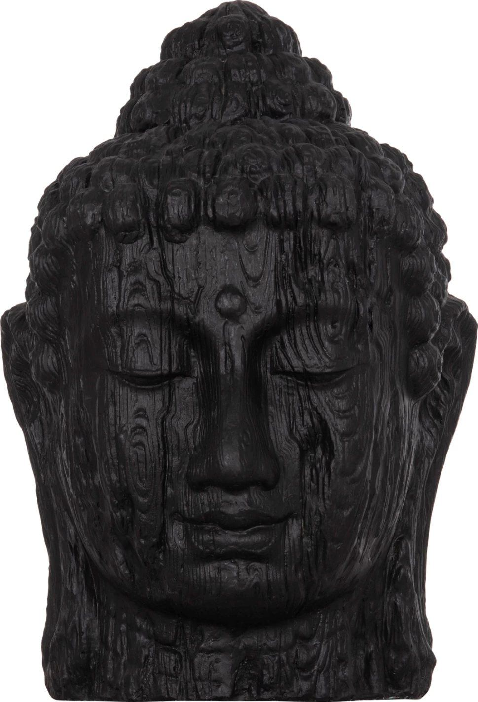 Dekor për dysheme, kokë Buda, ngjyrë e zezë, FH4385.01, 90x90x100cm