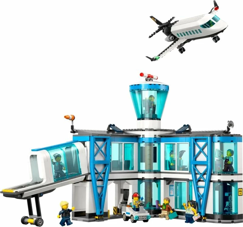 Set lodrash LEGO City aeroport për fëmijë