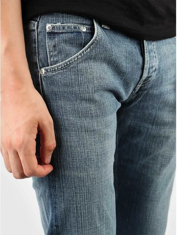 Pantallona Lee për meshkuj, të kaltra