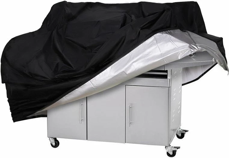 Mbulesë mbrojtëse Hurtel XL për grill, biçikletë, motoçikletë, mobilje kopshti, e zezë