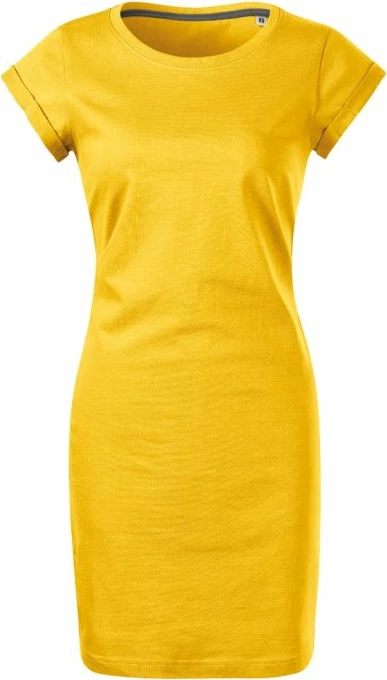 Fustan për femra Malfini, të verdhë