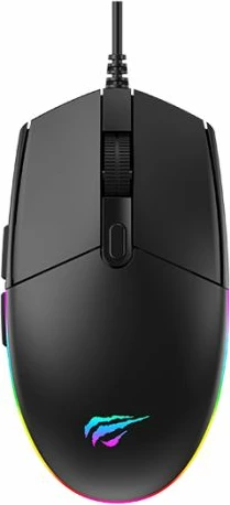 Set gaming 4-në-1 HAVIT Gamenote HV-KB501CM (tastierë USB SLO me LED, maus 6-tasta, mauspad, kufje stereo), e zezë/kuqe