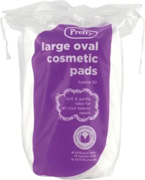 Square Cotton Wool Facial Pads Soft Absorbent Makeup Multi-use Pads 100x