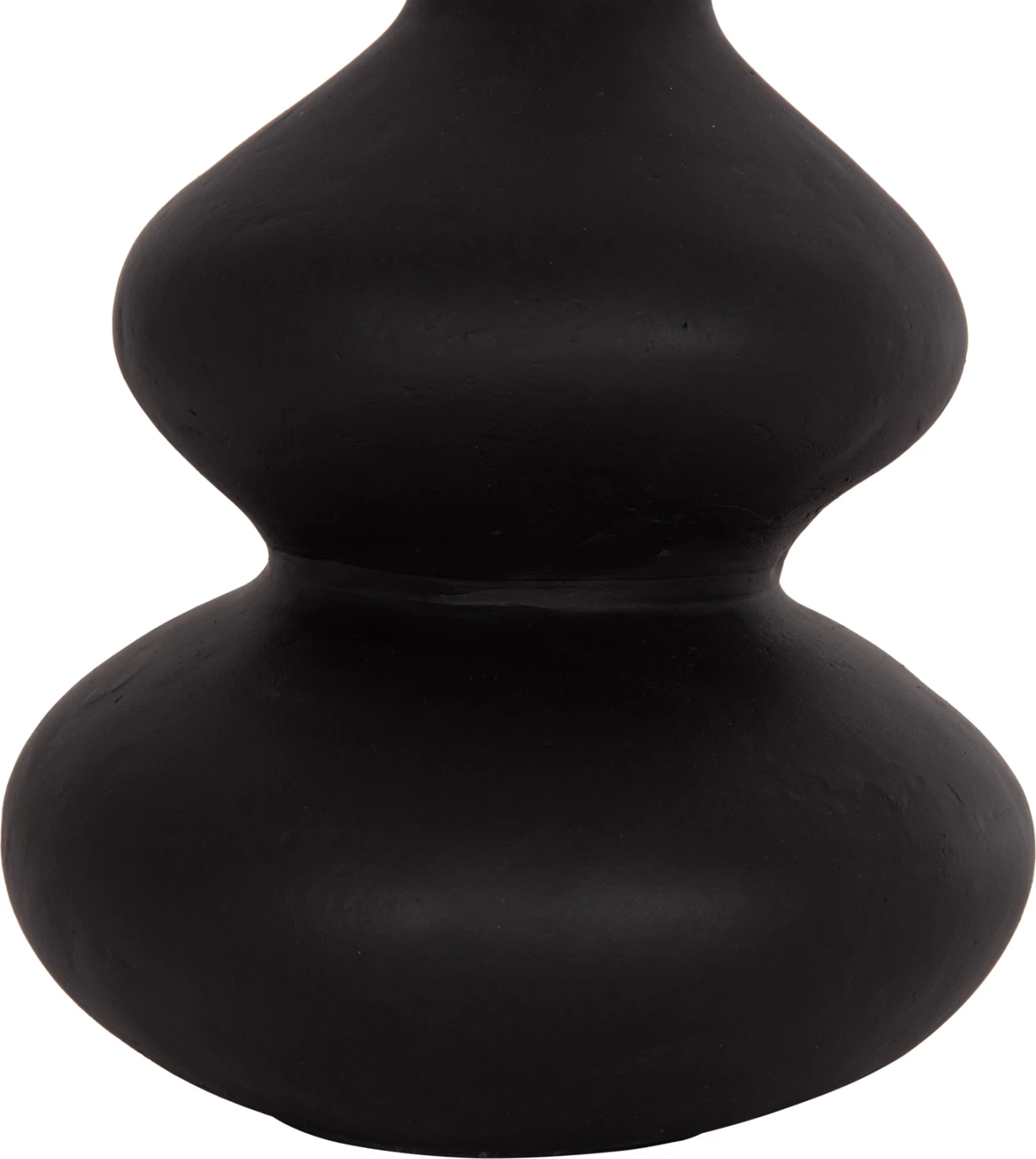 Vazo dekorative tavoline CHELIN, terrakotë e zezë, FH4670S, 20x25cm