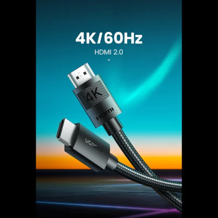 Kabllo HDMI UGREEN 40104 4K 10 m ARC/Ethernet, e zezë