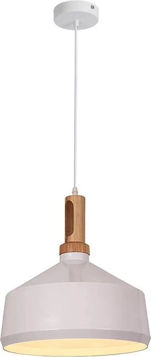 Llambë tavani Denvel I, metal, bardhë-ari, D35x22cm