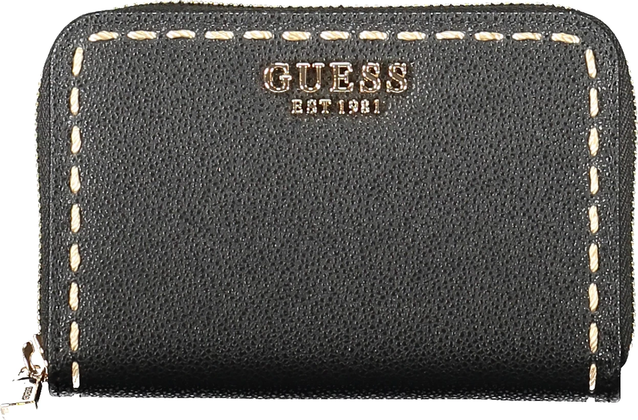 Portofol GUESS JEANS SLG NASTRA Wallet femra, e zezë