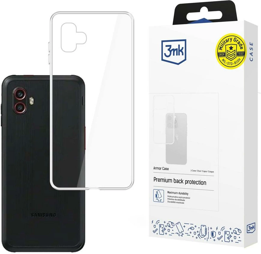 Mbështjellës 3mk Armor Case për Samsung Galaxy XCover 6 Pro, transparent