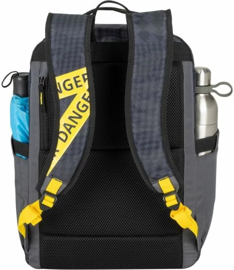 çantë shpine për laptop RivaCase 5431, 20L, 15.6", material rezistent ndaj ujit, gri