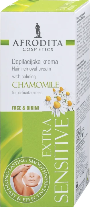 Krem për depilim Afrodita Chamomile, 50 ml