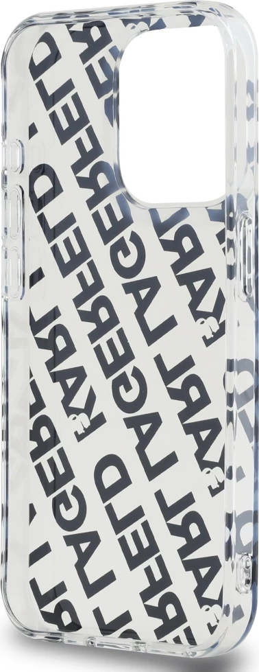 Mbështjellës Karl Lagerfeld IML Fullover Logo për iPhone 15 Pro, Ari