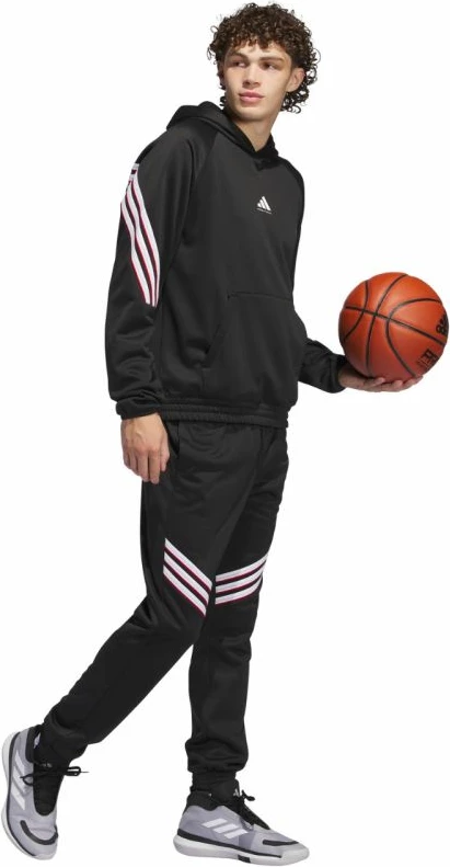 Duks basketbolli adidas për meshkuj, i zi