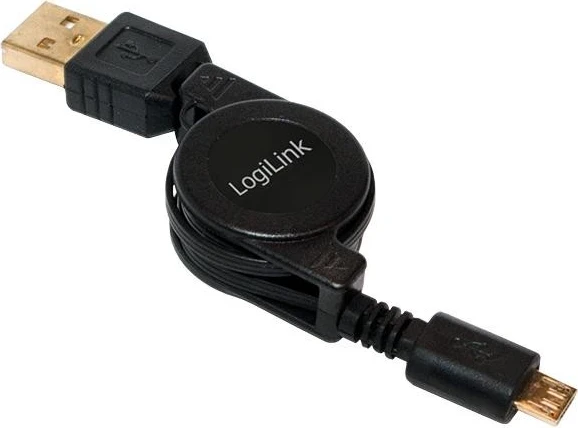 Kabllo LogiLink, micro USB, 0.75m, i zi