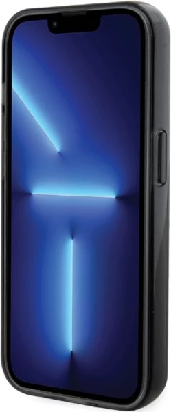 Mbështjellës Karl Lagerfeld KLHMP15XHMRSKHK për iPhone 15 Pro Max 6.7", me unazë MagSafe, zi
