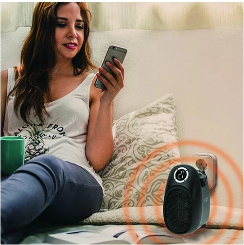 Ngrohës elektrik ADLER Simple Heater CR 7726 1500W, i zi