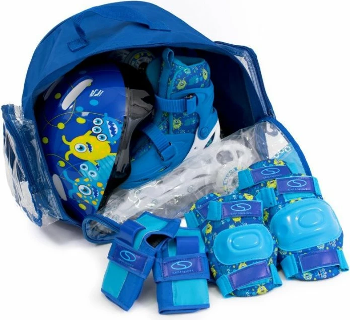 Set rollera për fëmijë Combo, të kaltërta