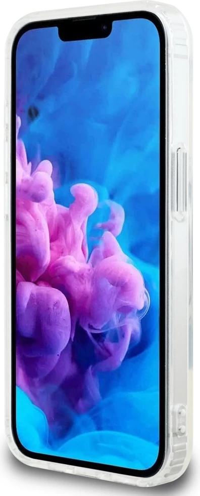 Mbështjellës Karl Lagerfeld IML Metal Choupette Head MagSafe për iPhone 16e, Bardhë