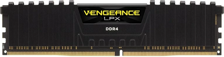 RAM Memorje Corsair Vengeance LPX CMK8GX4M1A2400C14 8GB DDR4 2400MHz CL14 XMP 2.0 1.20V 1x modul me radiator low-profile, e zezë
