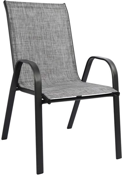 Set kopshti tavolinë Bruno & karrige Leon FH5206.01, 7 pjesë, hiri