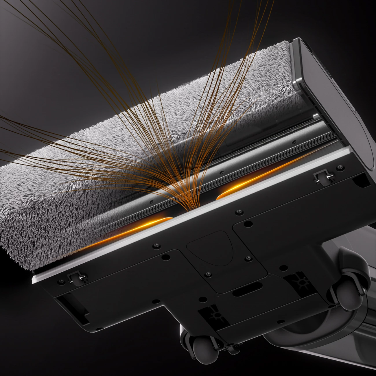 Fshesë elektrike në këmbë UWANT D700 me funksion larjeje dhe stacion karikimi, e bardhë