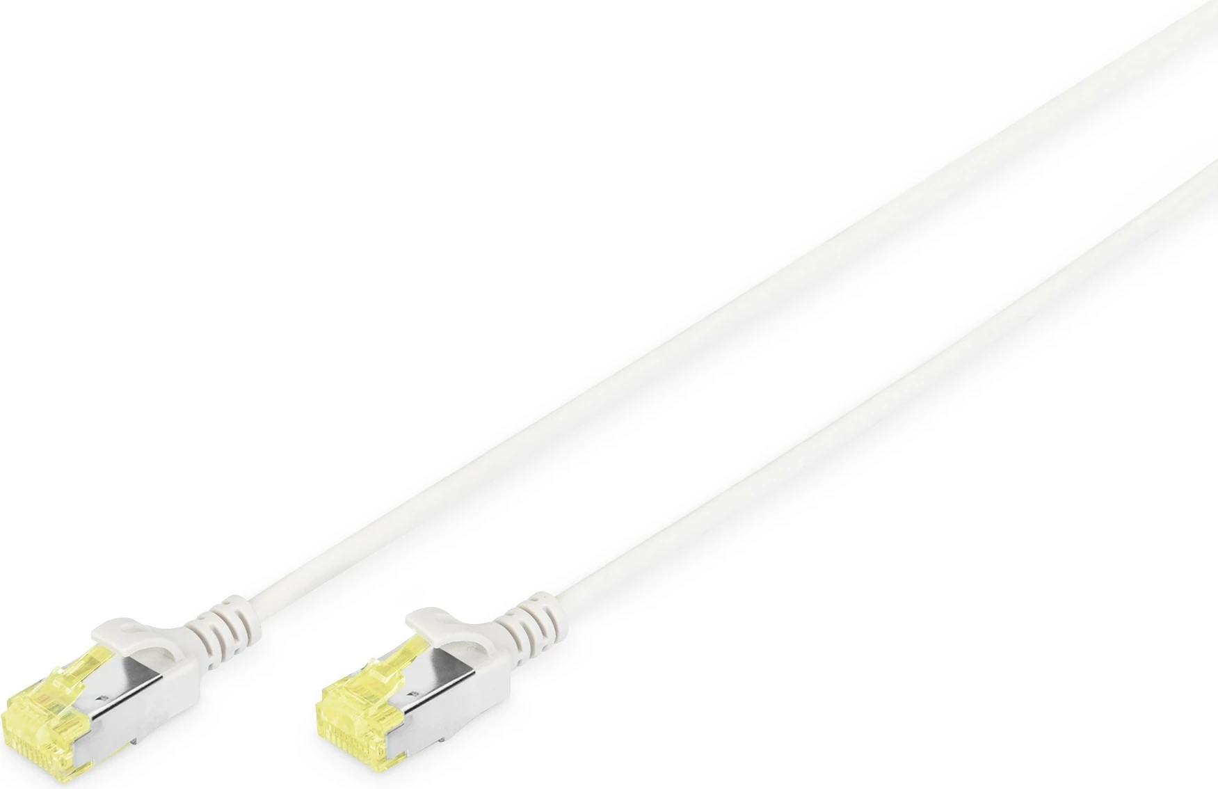 Kabllo rrjeti Digitus CAT 6A U/FTP Slim, 10m, RJ-45, gri