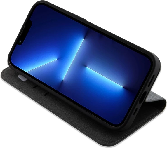 Mbështjellës Karl Lagerfeld KLBKP14SSANKCPG për iPhone 14 6.1", Saffiano Karl & Choupette, argjendtë