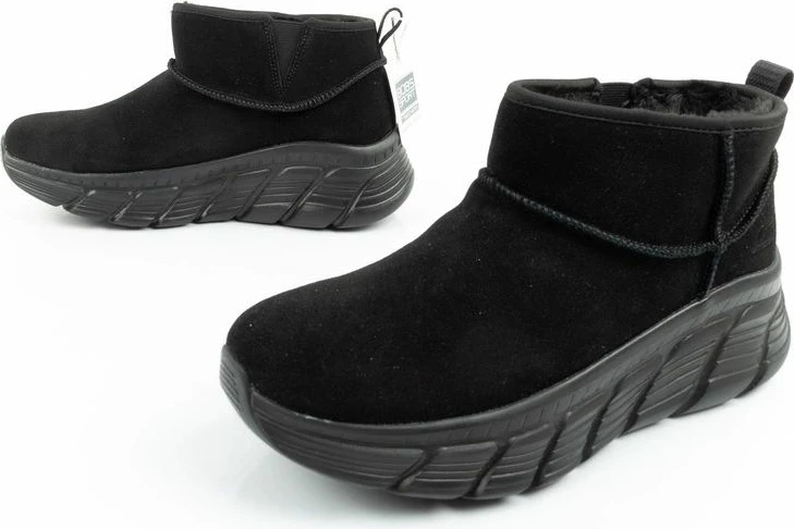 Çizme dimri për femra Skechers, të zeza