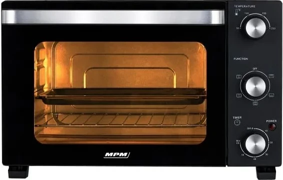 Furrë elektrike mini MPM MPE-14/T, 1300 W, e zezë