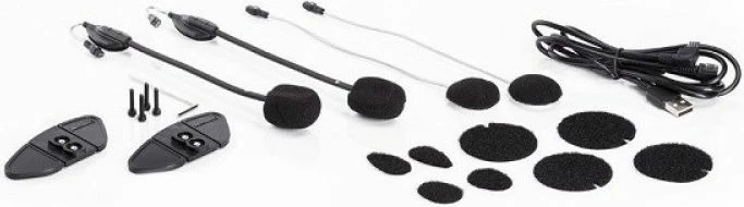 Interkom për helmetë motoçiklete Midland, i zi