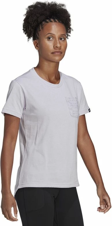 Maicë adidas për femra, e hirtë