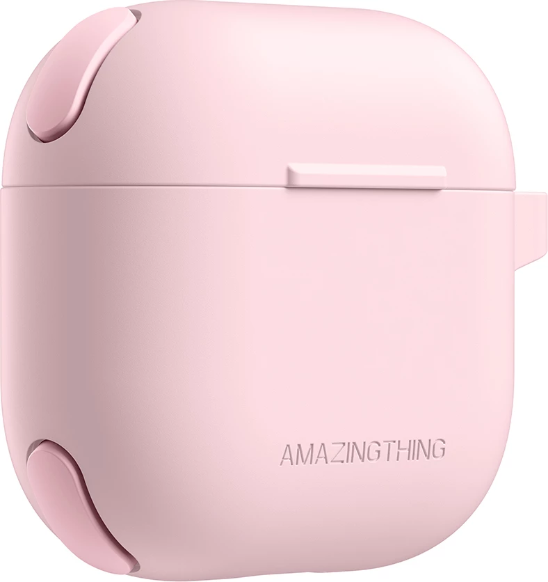 Mbështjellës AmazingThing Omni Case për AirPods 4, rozë