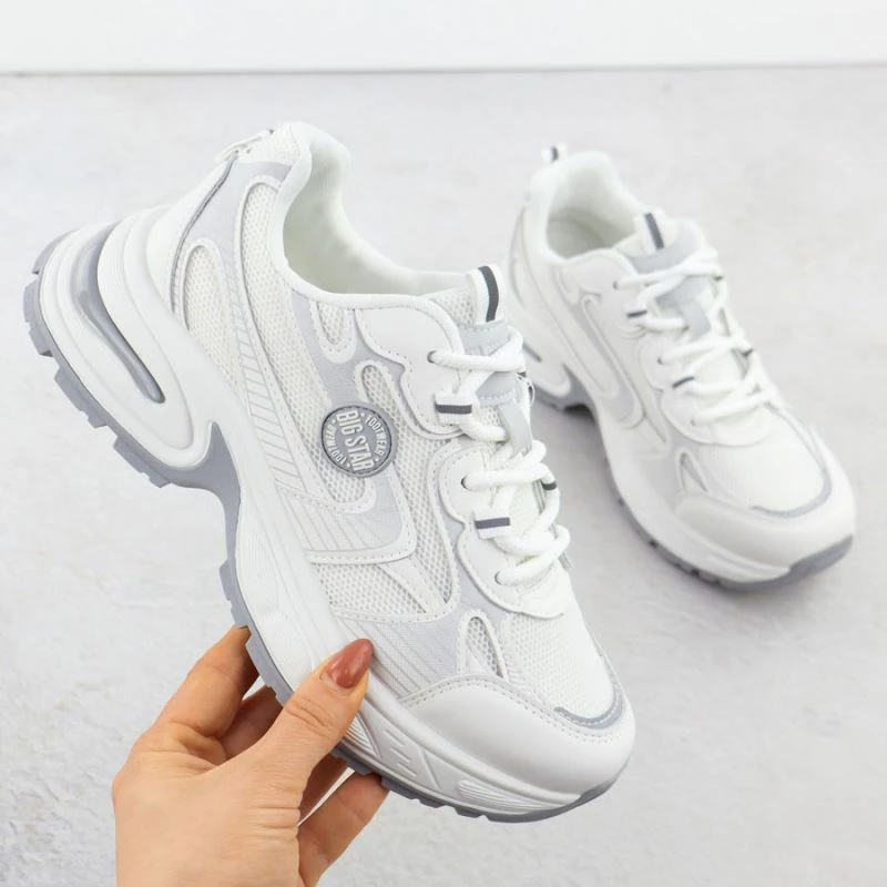 Këpucë femra Big Star, të bardha