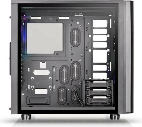 Kasë Thermaltake View 31 ARGB Tempered Glass, Midi Tower, e zezë