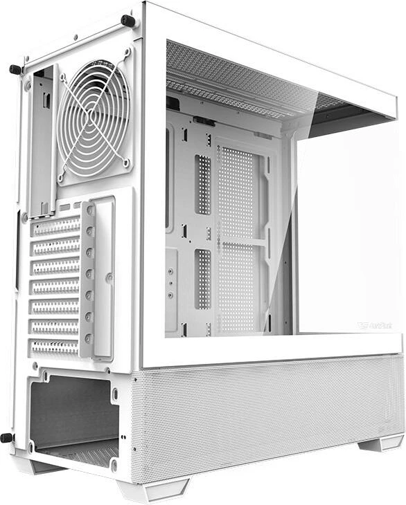 Kasë Darkflash DS900 AIR, Middle Tower, ATX/M-ATX/ITX, xham i temperuar, e bardhë