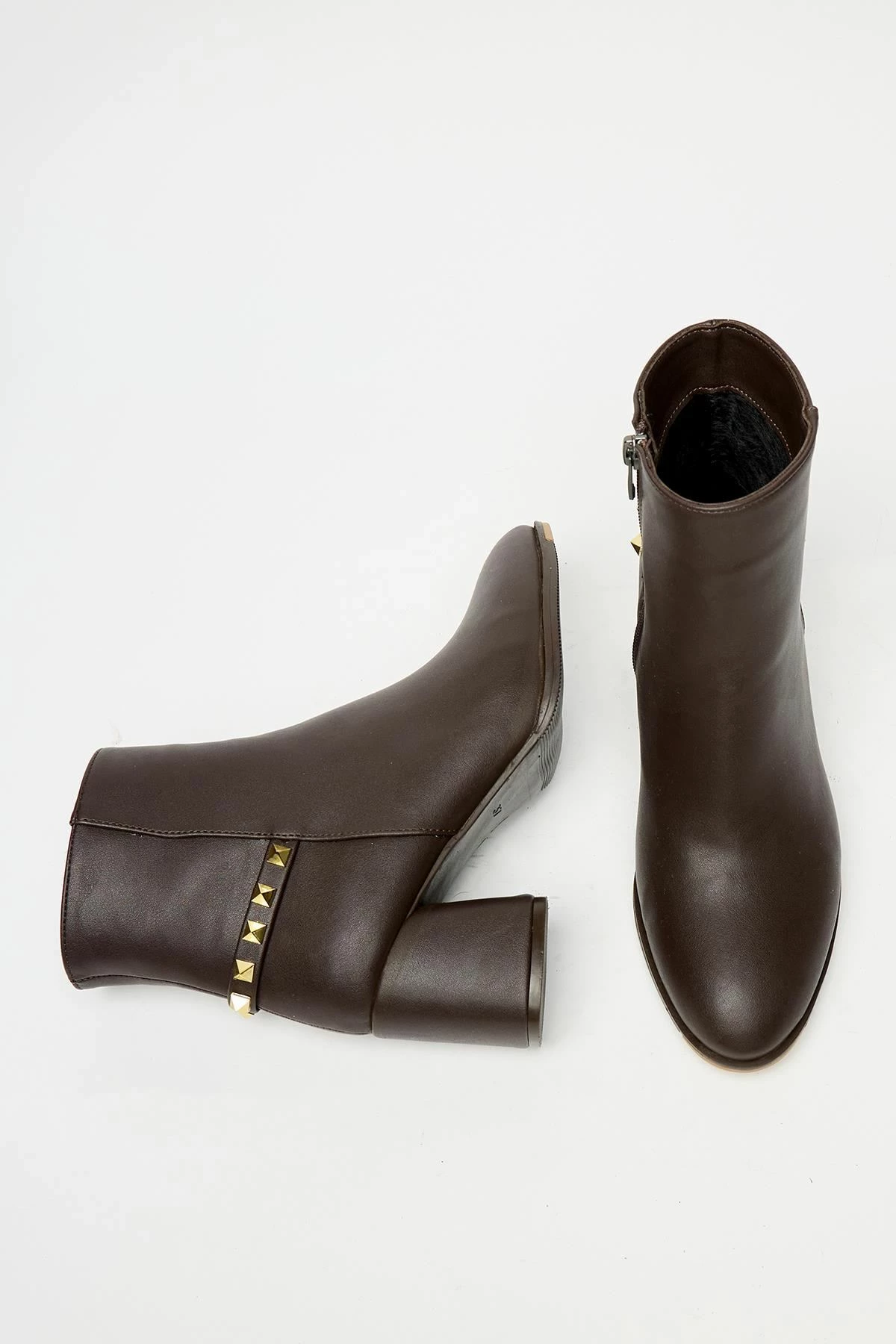 Çizme për gra, ngjyrë kafe, Jumeon, MK1345025KR20-005