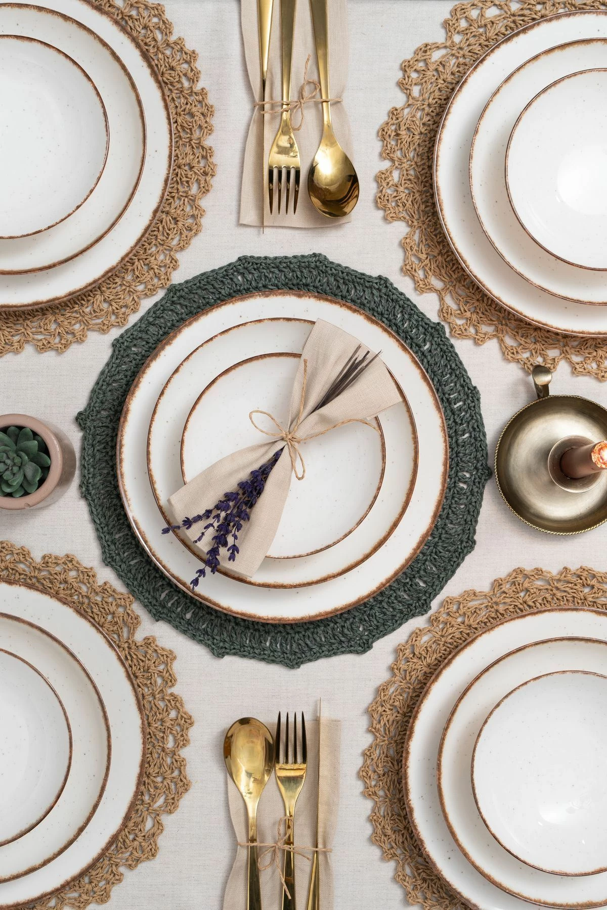 Set enësh për drekë (24 copë), Hermia, GBSATN24KY458KH