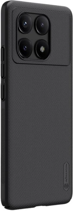 Mbështjellës Nillkin Super Frosted Shield Pro për Xiaomi Redmi K70E/Poco X6 Pro 5G, zi