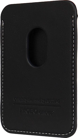 Mbështjellës Audi Synthetic Leather me magnet MagSafe, për iPhone, i zi