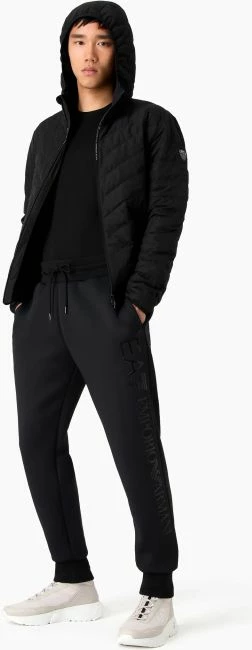 Maicë për meshkuj Emporio Armani, e zezë