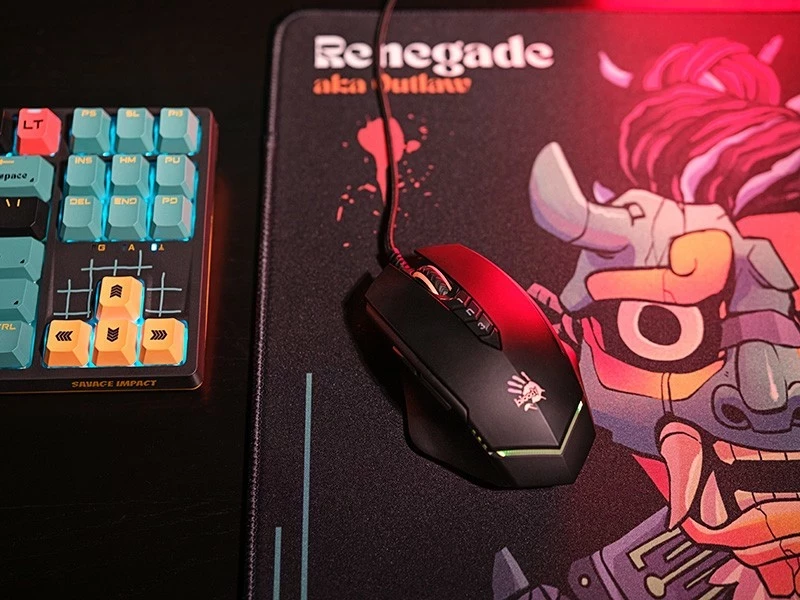 Mauspad A4-Tech Bloody BP45 RENEGADE, 450x400x5 mm, Midnight