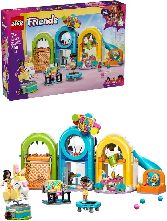 Set ndërtimi LEGO Friends 42686, 668 pjesë, set i madh, 7+