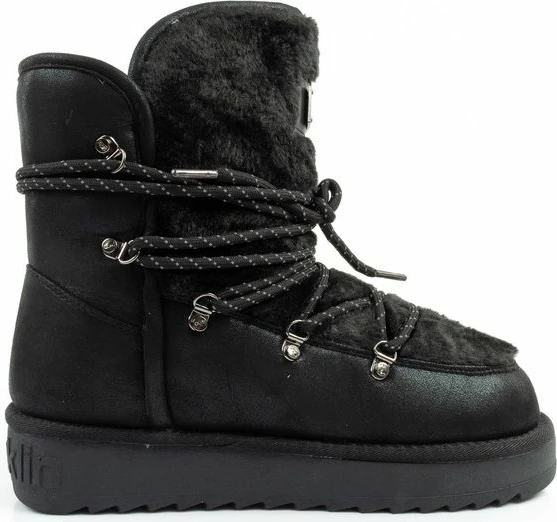 Çizme dimri për femra D.Franklin, të zeza