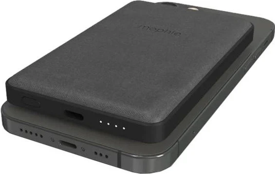 Powerbank Mophie Snap+ Powerstation Juice Pack Mini, kompatibël me MagSafe, 5000mAh, USB-C, ngjyrë e zezë
