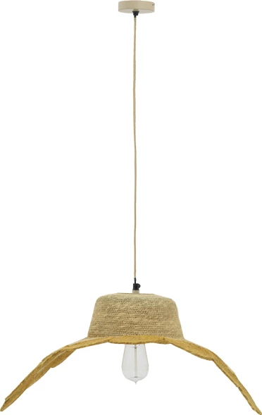 Llambë tavani Jarua Inart E27 natyrale Φ65x110cm