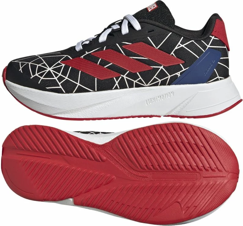 Atlete për fëmijë adidas Duramo SPIDER-MAN, të zeza