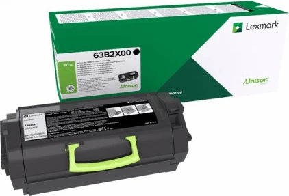 Toner Lexmark 63B2X00 për MX718de, i zi, 45000 faqe