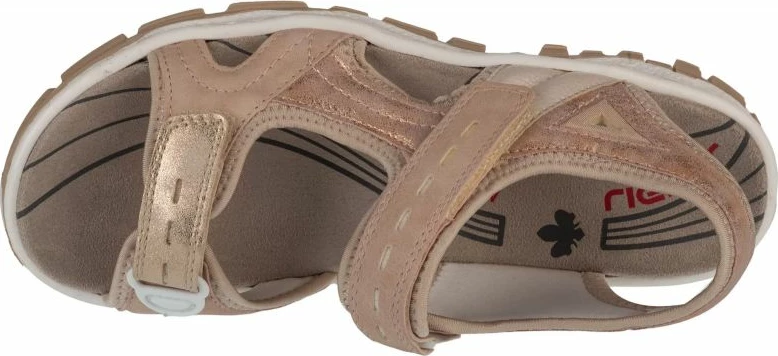 Sandale Rieker për femra, rozë