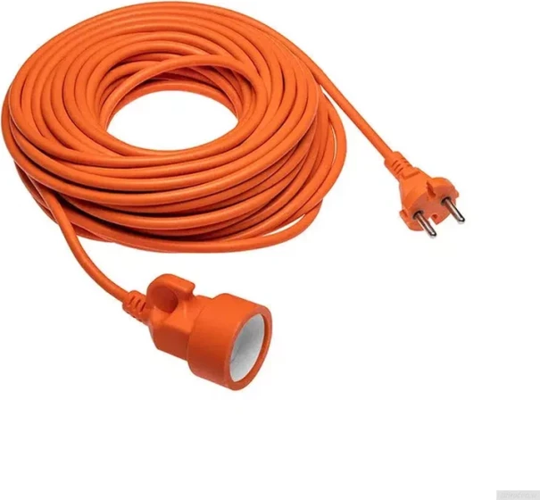 Zgjatues rryme GTV 30m 2300W 1x Schuko 2x1mm², portokalli