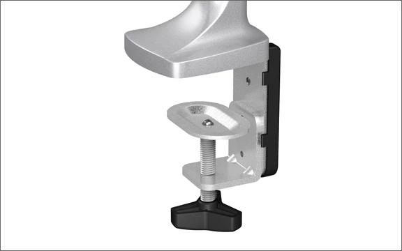 Mbajtës monitori tavoline ICYBOX IB-MS503-T deri 32", VESA 75x75/100x100, gas spring, 9 kg, argjend/e zezë