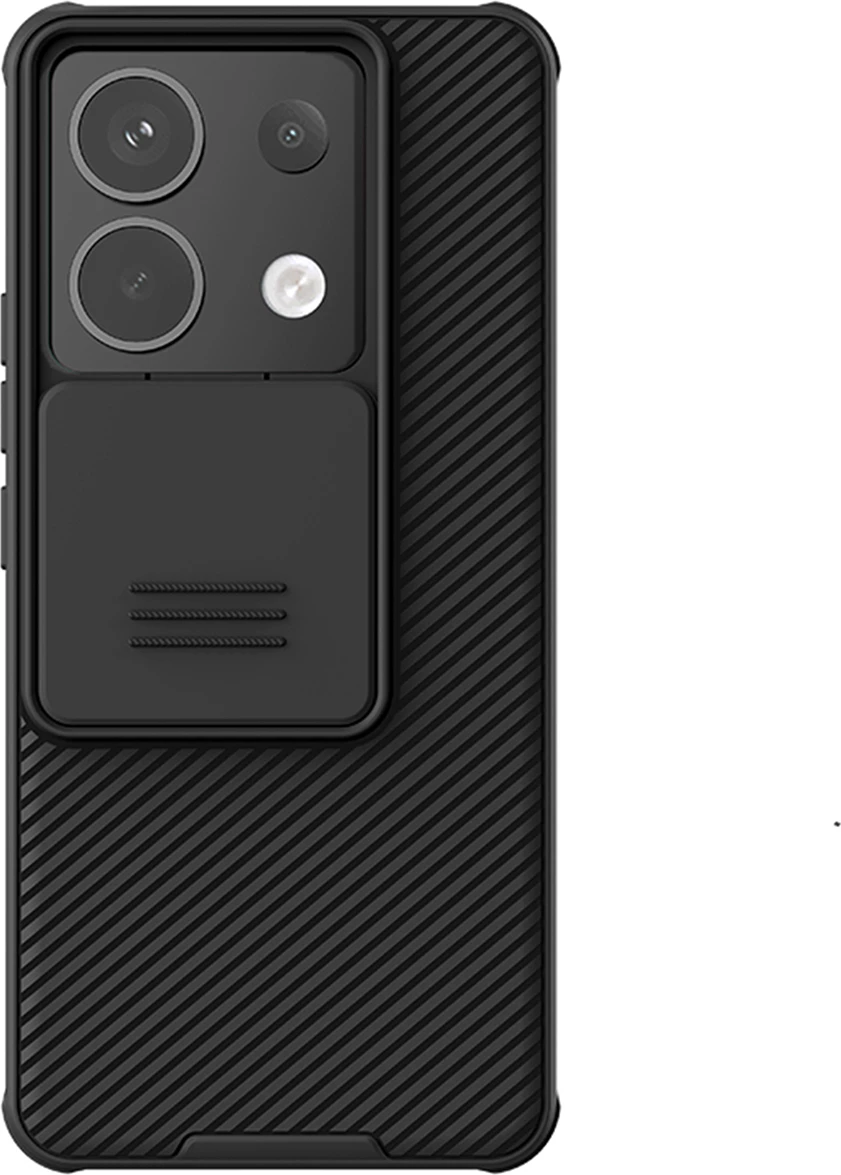Mbështjellës Nillkin CamShield Pro Case për Xiaomi Redmi Note 13 Pro 5G / Poco X6 5G, i zi